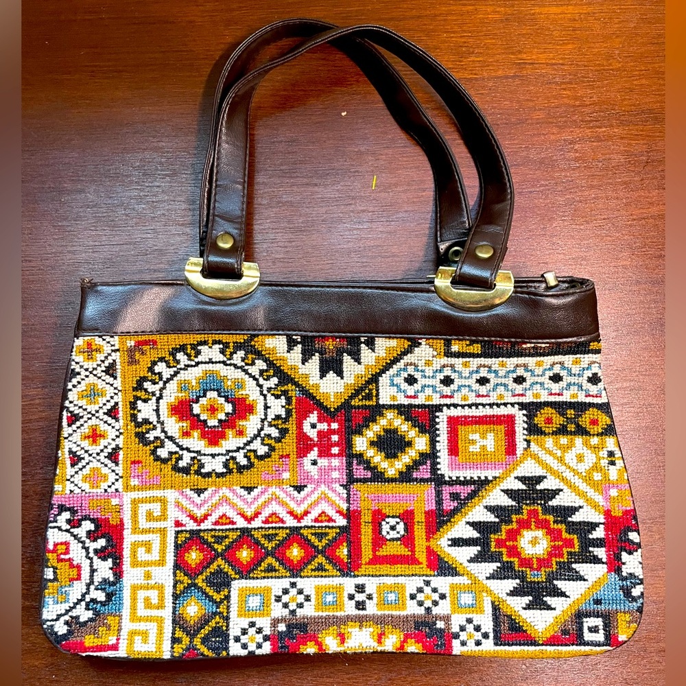 Vintage Tapestry Bag